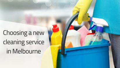 Choosing a new cleaning service in Melbourne