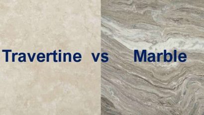 travertine or marble